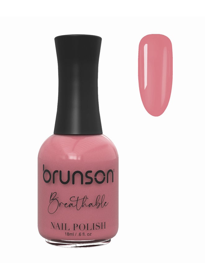 Breathable Nail Polish Halal nail polish Wudu friendly Quick-Dry Vegan long lasting but easy peel off   18ml BH204