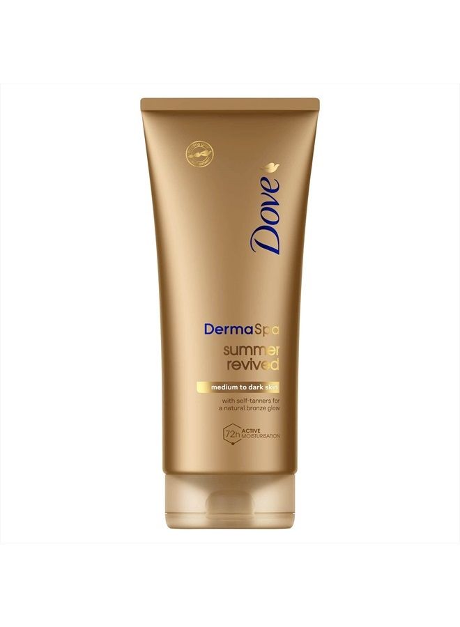 Derma Spa Summer Revived Medium to Dark Skin Body Lotion 200 ml by Dove