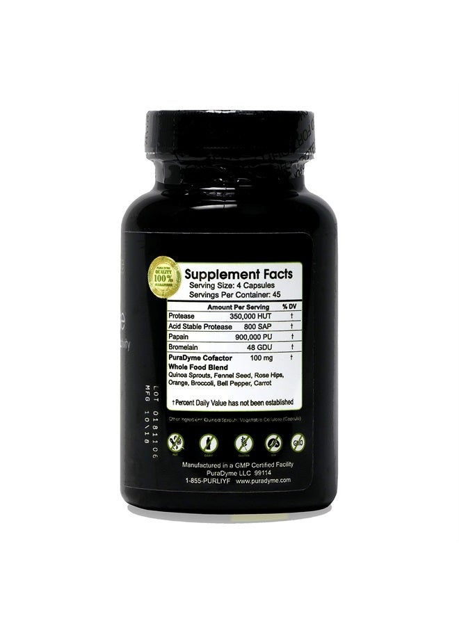 Protease |180 Capsules