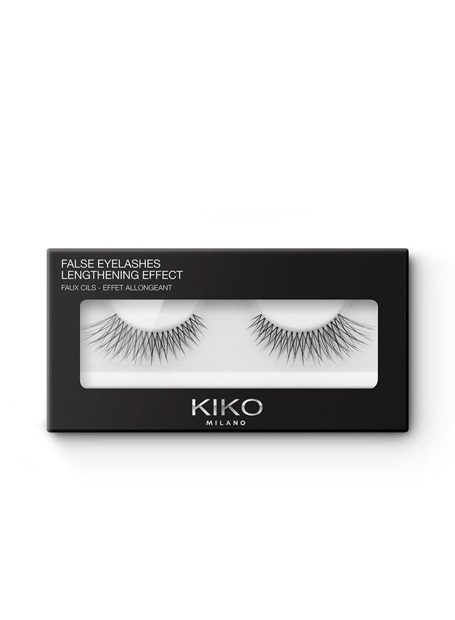 False Eyelashes - Lenghtening Effect