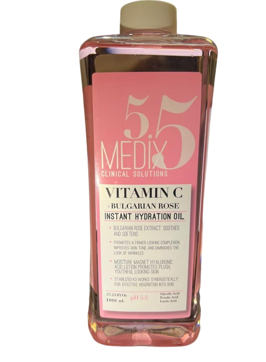 Vitamin C And Bulgarian Rose Instant Hydration Oil 1000 ML