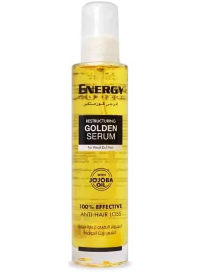 Restructuring Golden Serum with Jojoba Oil