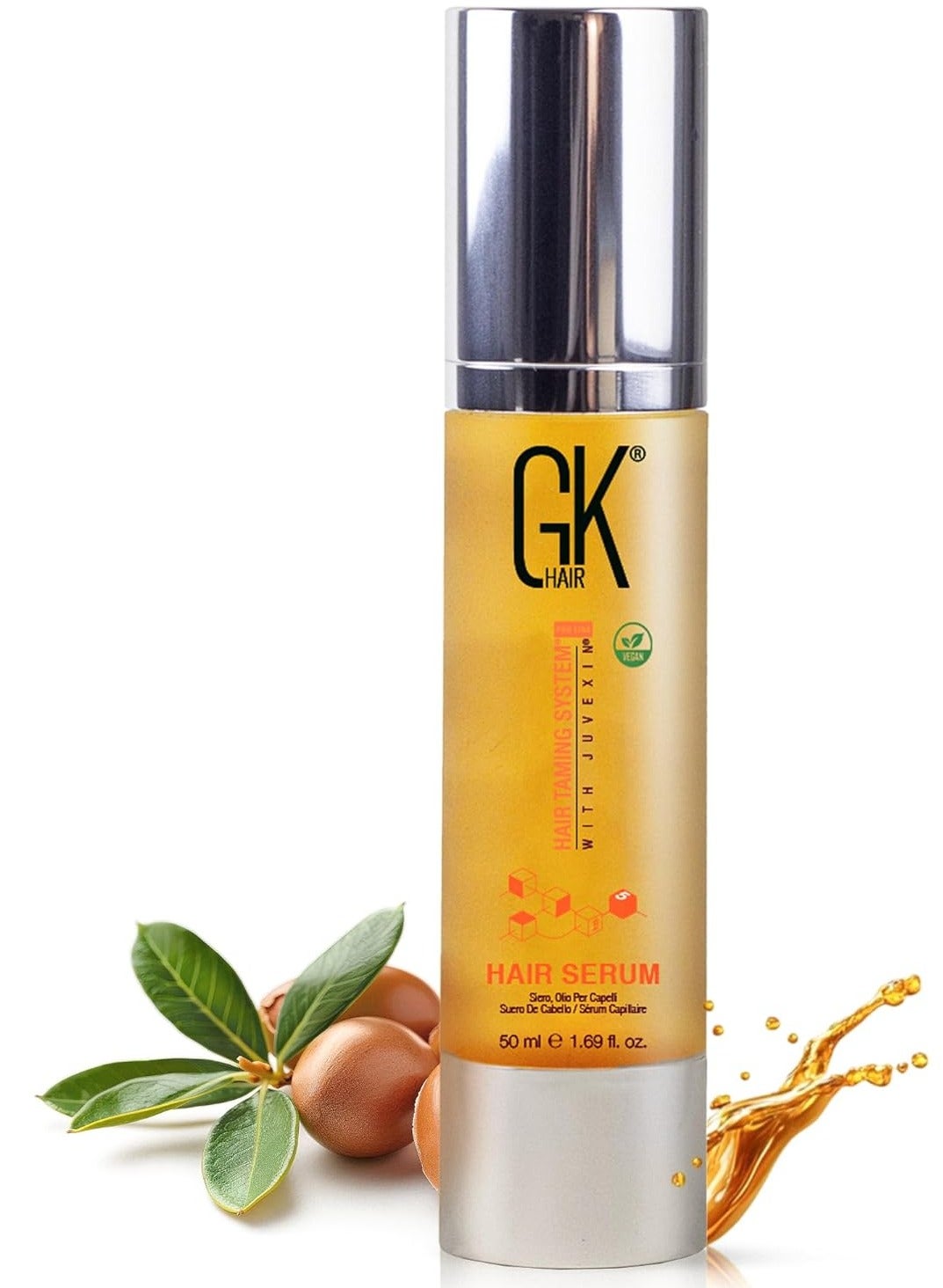 Hair Global Keratin Argan Oil Serum 50ml For Women And Men For Dry Dull Frizzy And Unmanageable Hair