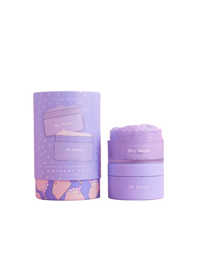 NCLA Beauty Birthday Cake Body Care Set (Discovery Set 100 ml each)