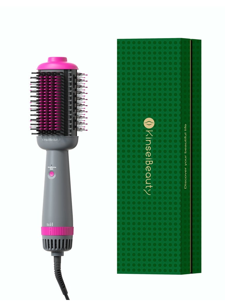 5-in-1 Hair Dryer Brush for Styling and Frizz Control, One-Step Volumizer for Straight and Curly Hair