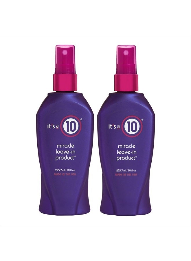 Miracle Leave-In Conditioner Spray - 10 oz. - 2ct