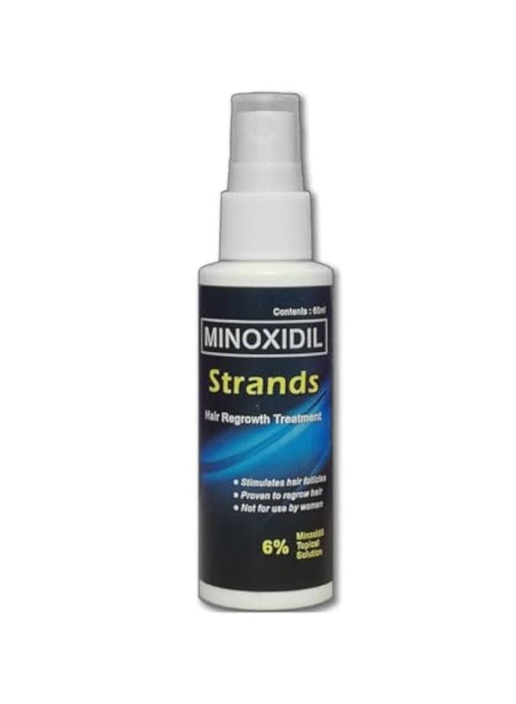 Strands Monixidil Hair Regrowth Treatment 6%