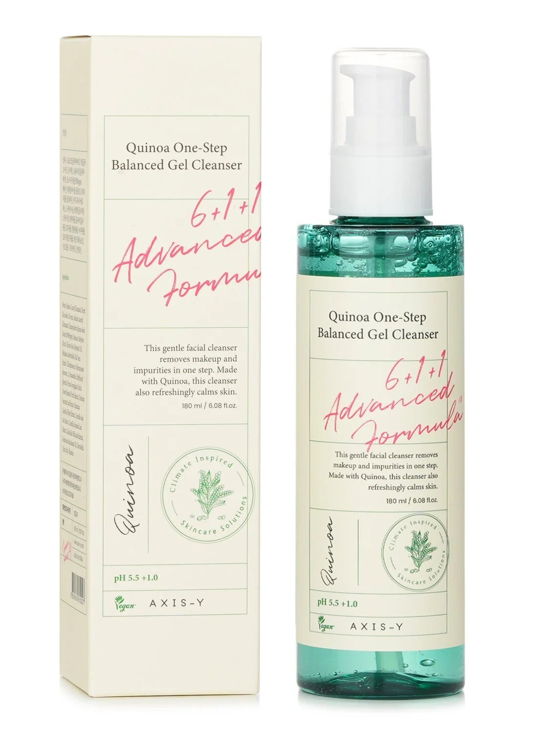 AXIS-Y Quinoa One-Step Balanced Gel Cleanser 180ml