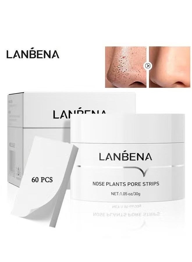 Nose Plants Pore Strips Gentle In Blackhead Remover Mask Wrinkle & Dark Circles Facial Pore Cleanser Purifying Face Mask Nose strips