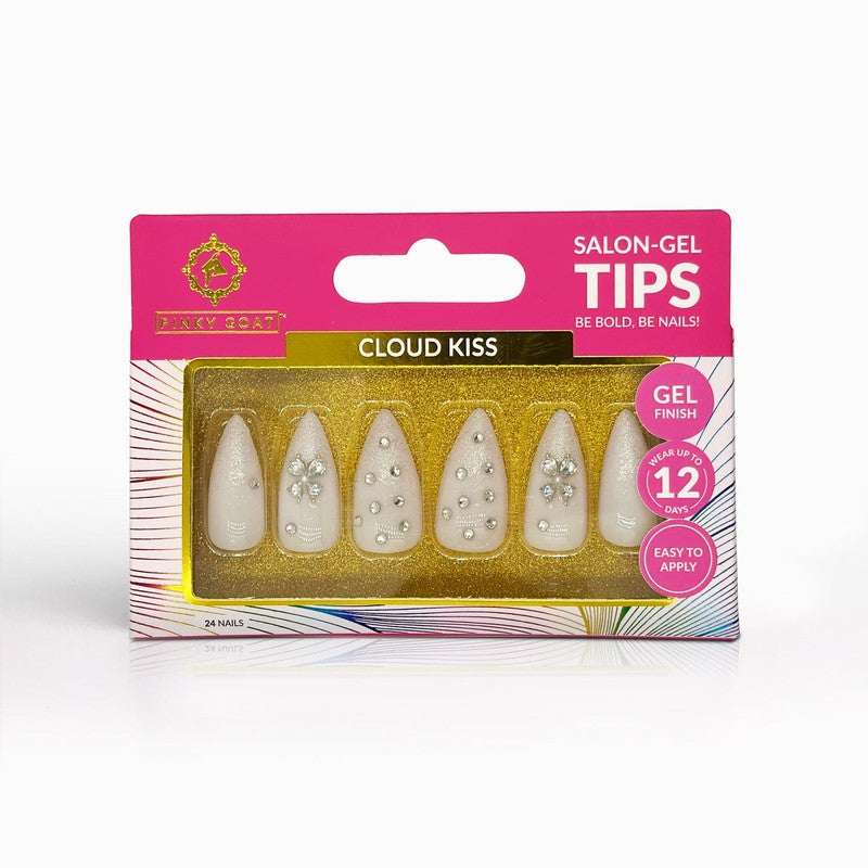 Salon Gel Tips Cloud Kiss