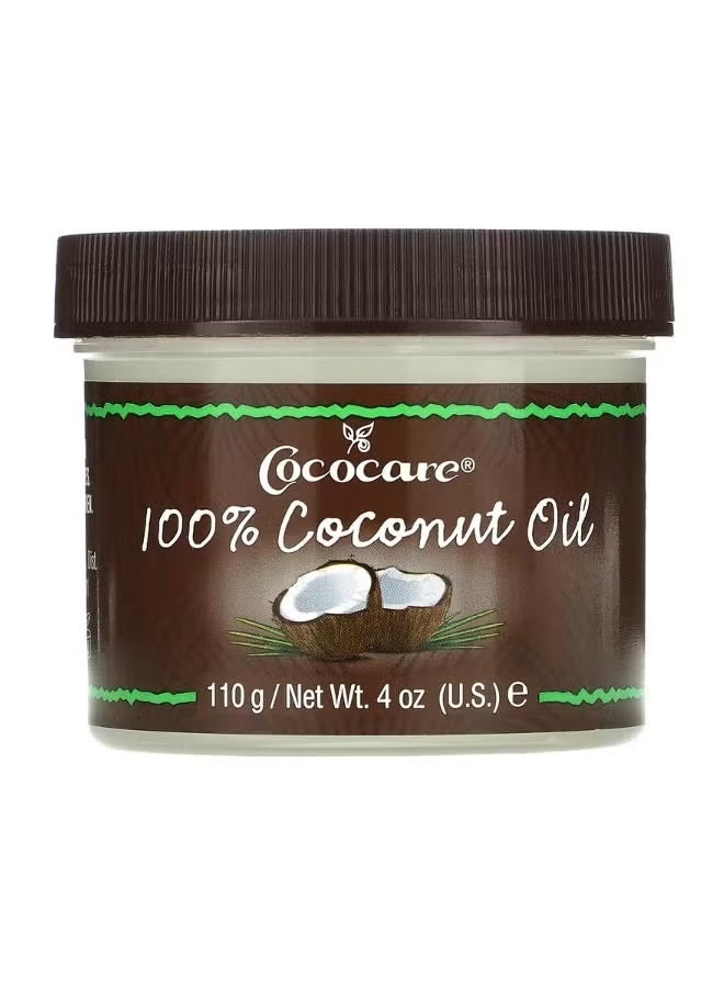 CocoCare 100% Pure Coconut Oil, 4 oz (110 g)