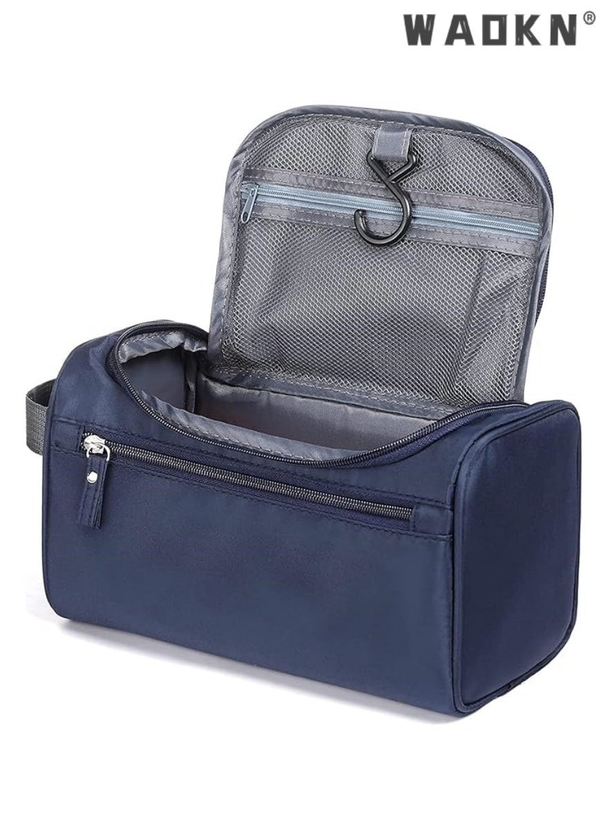 Men's & Women's Waterproof Hanging Toiletry Bag - Premium Nylon Travel Organizer with Spacious Compartments for Cosmetics, Necessities & Wash Accessories