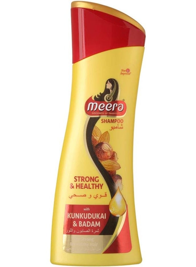 Strong And Healthy Shampoo With KunkudUKai And Badam 180 ML