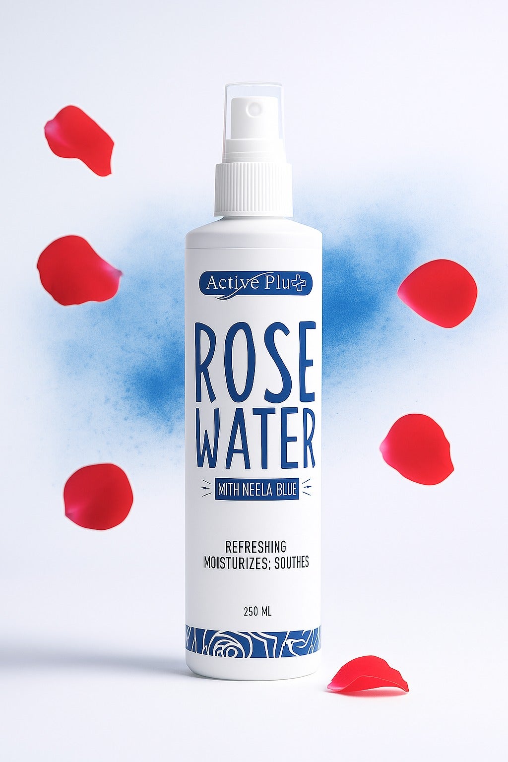 Rose Water with Neela Blue – Hydrating & Soothing Toner – 250ml