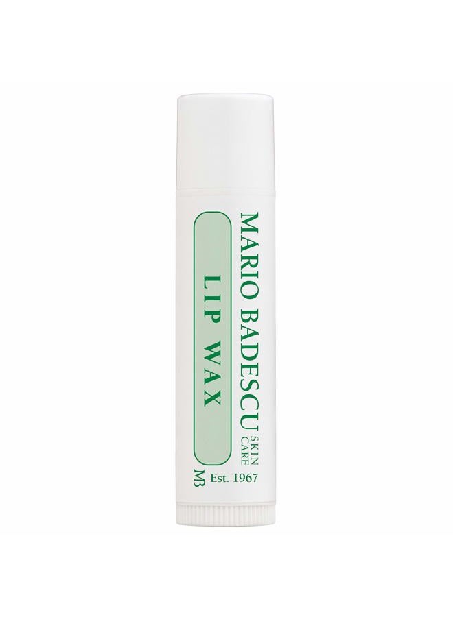 Lip Wax with Rosehip and Vitamin E Oils, Lightweight and Antioxidant Rich Moisturizer for Dry Lips, Non-Greasy and Non-Sticky Hydrating Balm