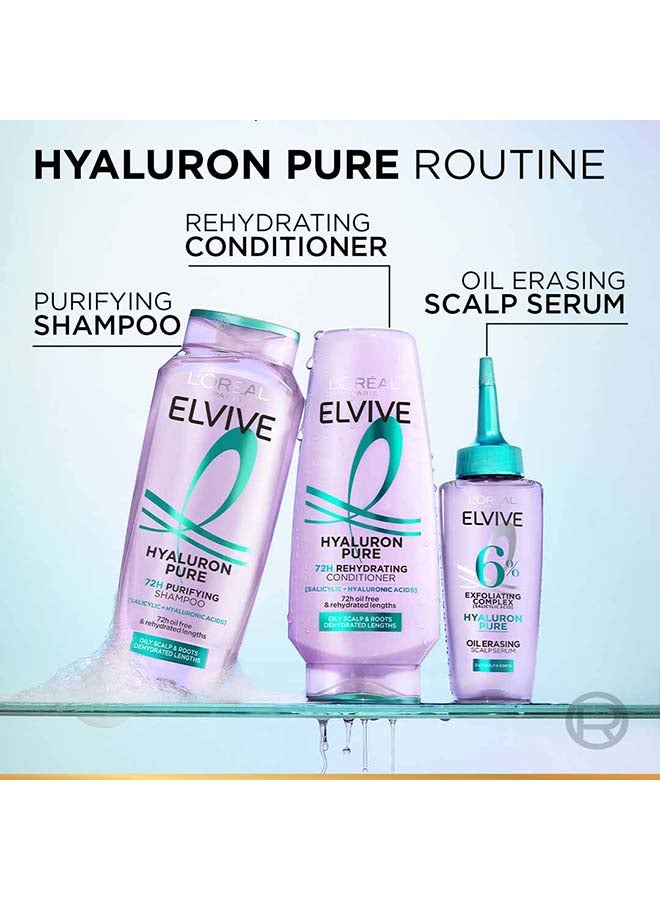 Elvive Hyaluron Pure Rehydrating Conditioner for Oily Hair 200ml - image 7