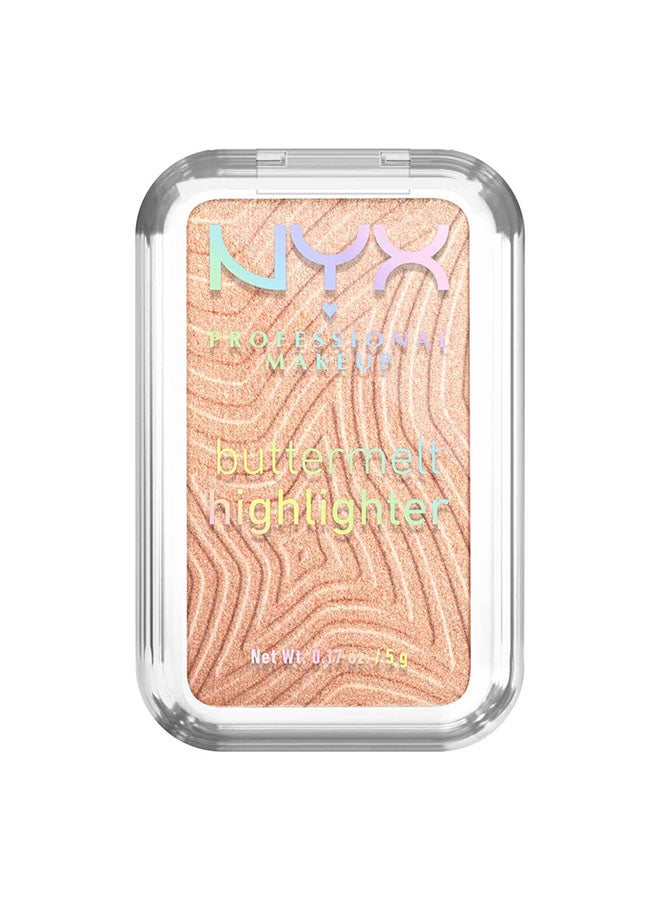 Buttermelt Highlighter Powder Highlighter 12 HR Wear Fade And Transfer Resistant Glaze it Butta