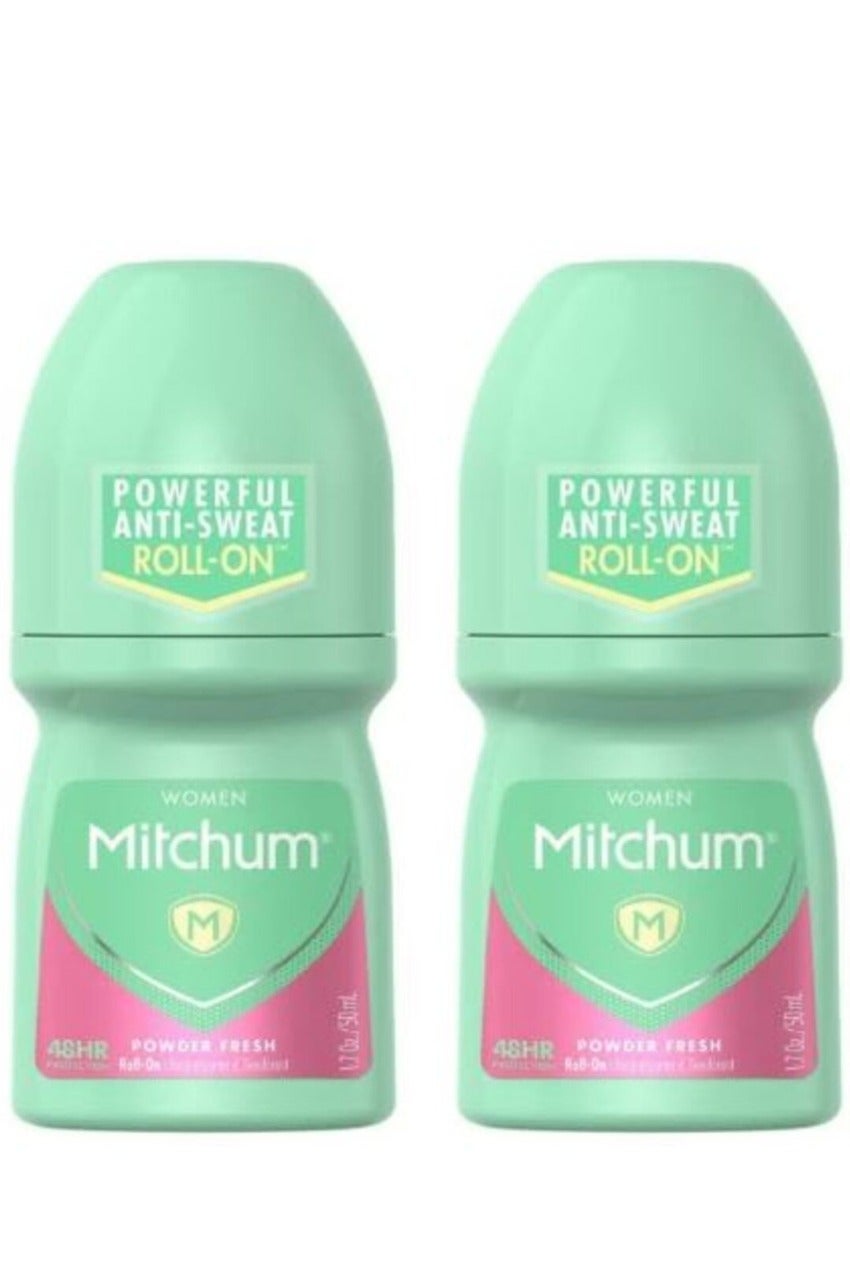 Women Roll-On Antiperspirant Deodorant – Powder Fresh 50ml 2PC