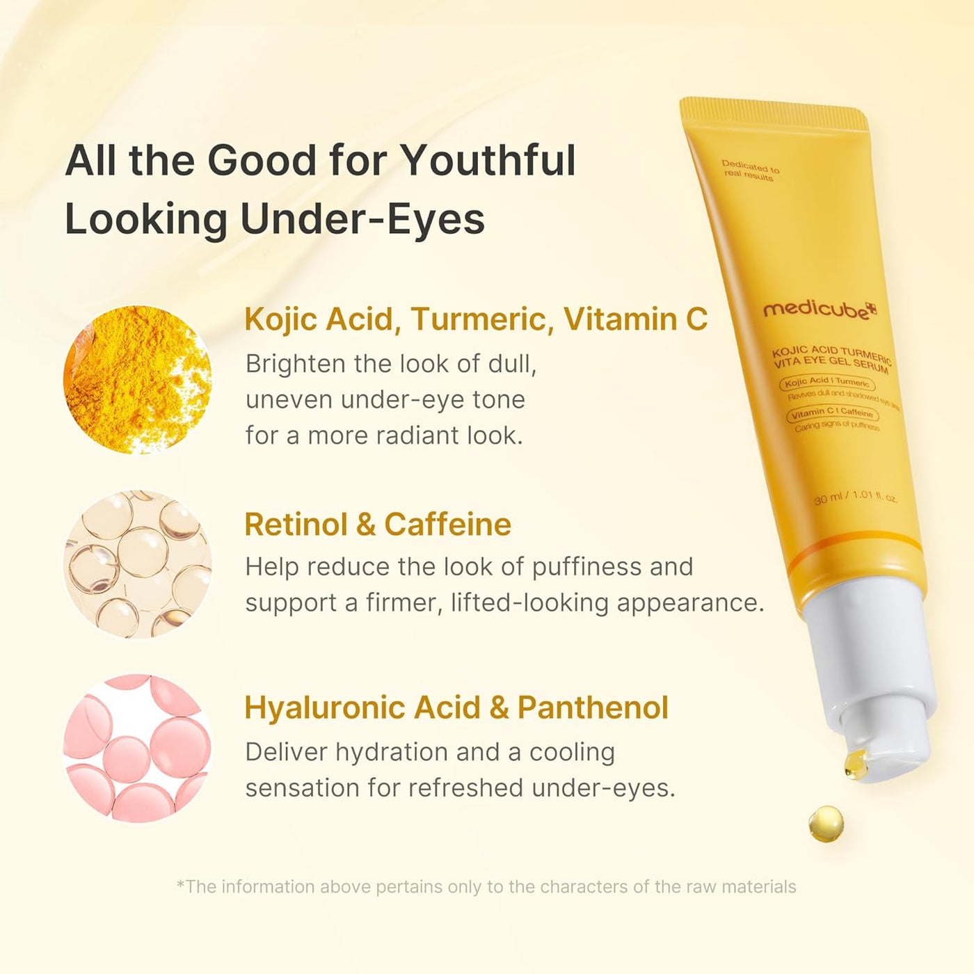 Kojic Acid Turmeric Vita Eye Gel Serum 30Ml - image 3