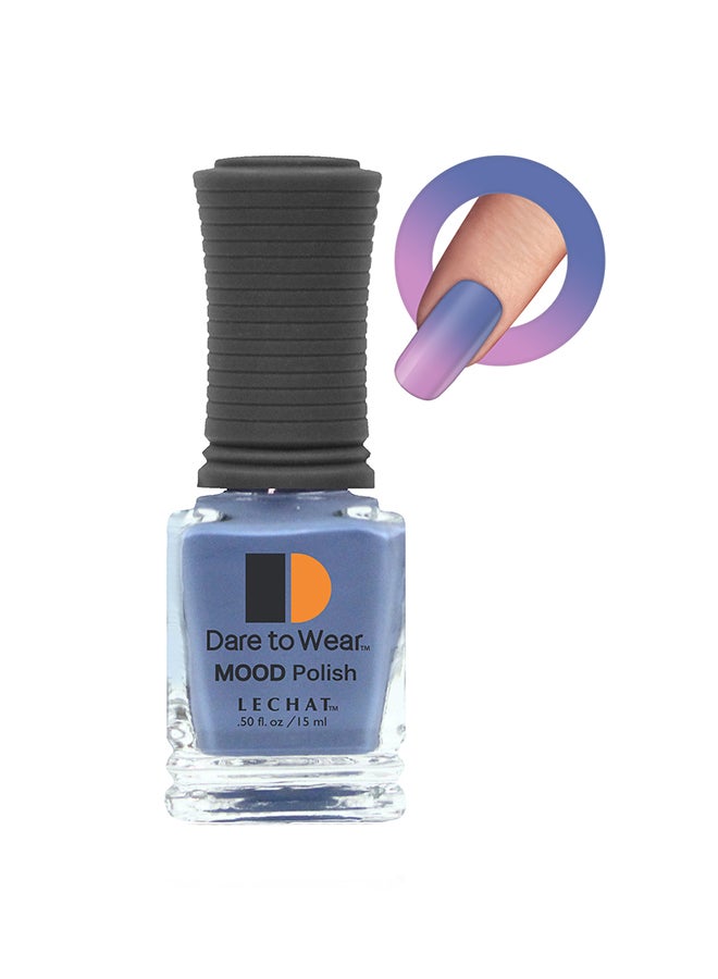 Color Changing Nail Polish 15ml Glossy Super Shine Nail Lacquer 15ml Fast Dry Long Lasting Nail Enamel Temperature Change Mood Color Polish Nail Art No Need UV LED Lamp No curing Manicure Nail Paint
