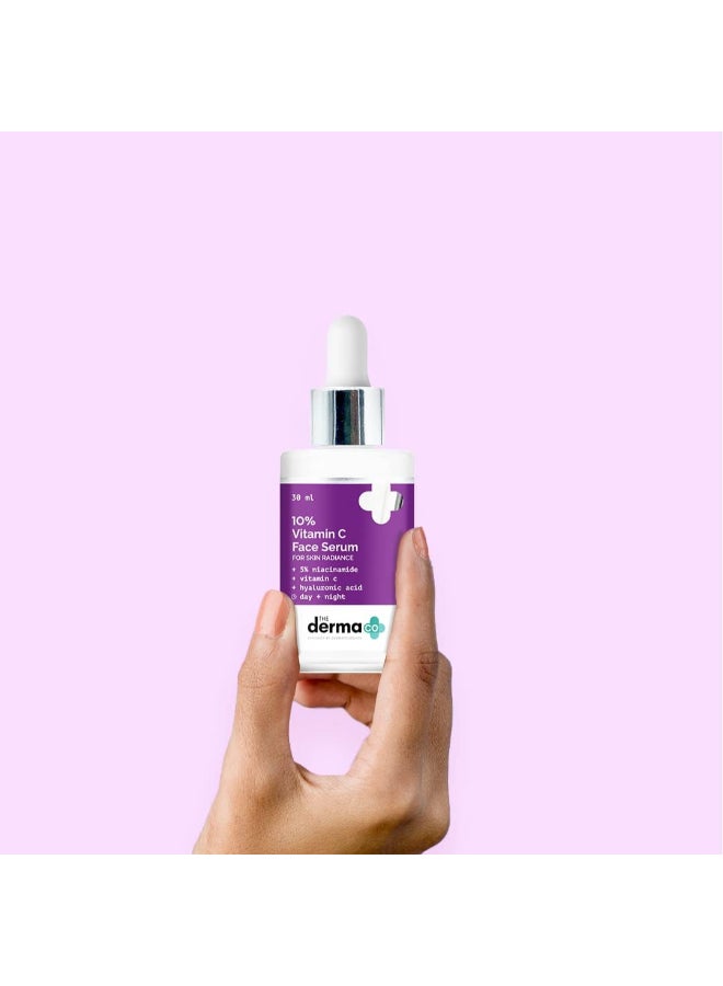 The Derma Co.10% Vitamin C Face Serum for Skin Radiance 30 ml - image 2