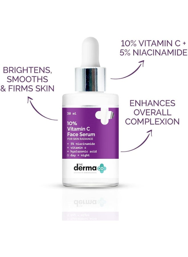 The Derma Co.10% Vitamin C Face Serum for Skin Radiance 30 ml - image 3