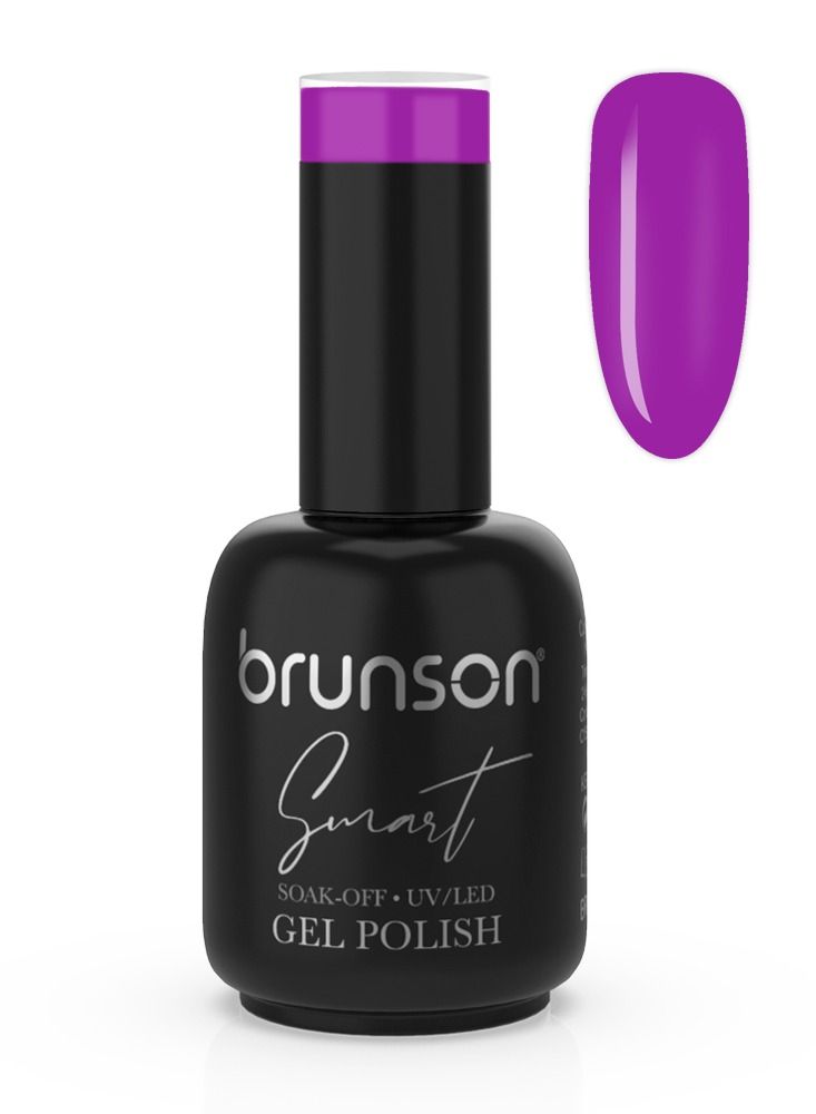 Gel Nail Polish 15ml Smart Gel Nails Glossy Shine Finish Long Lasting Soak off UV LED Gel Polish for Nail Art French Manicure Pedicure Salon Quality Chip Resistant Gel Nail Extensions UV Gel