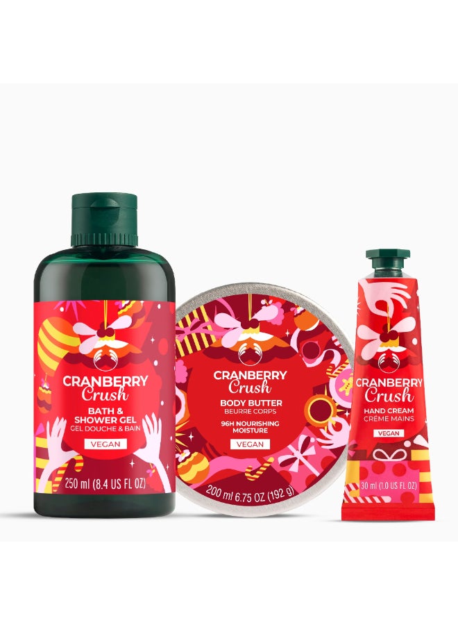 Cranberry Crush Hand Cream – Fast-Absorbing Moisturiser For Dry Hands With Fruity Aroma, Softening Shea Butter And 24-Hr Hydration (50 Ml) - image 2
