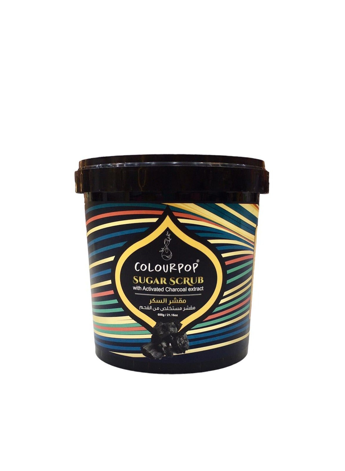 Sugar Scrub With Activated Charcoal Extract 600 g