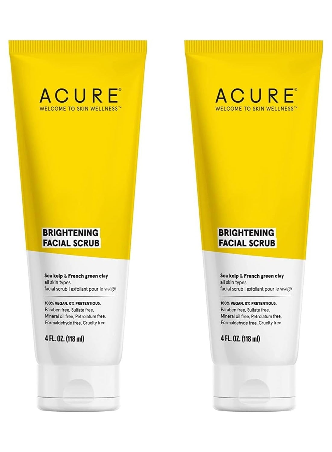 Brightening Facial Scrub 118ml 2PCS