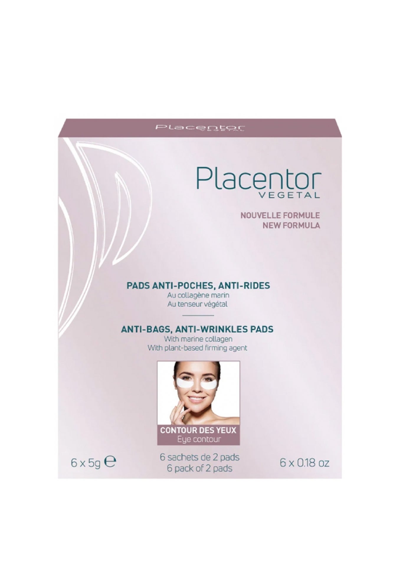PLACENTOR VEGETAL ANTI-WRINKLES PAD 6X5GM