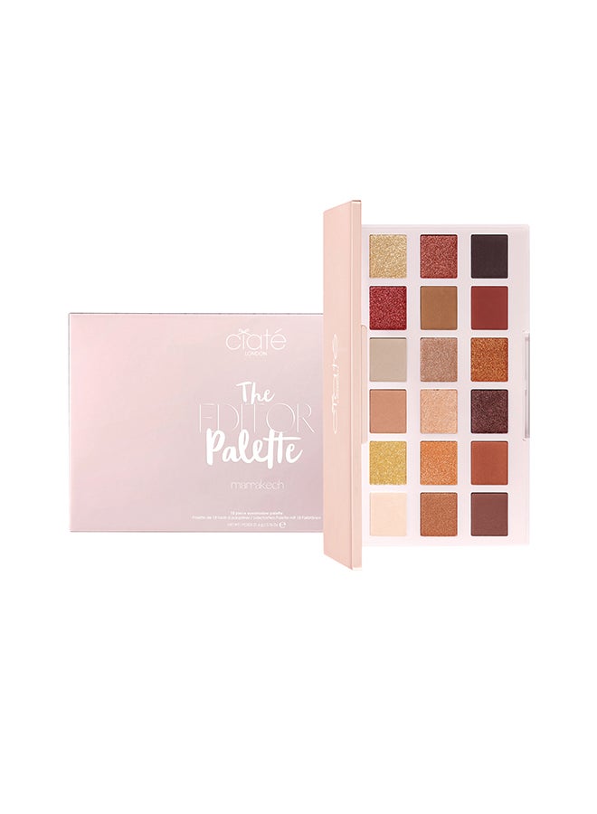Editor Eyeshadow Palette Warm Earthy Tones