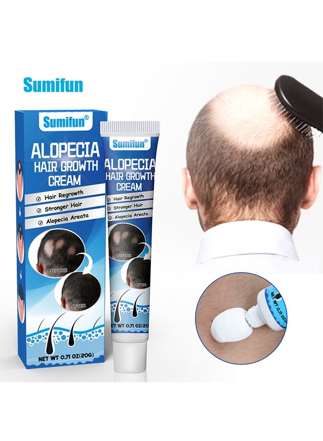 Alopecia Hair Growth Cream for Promote Women Men's Hair Growth,Prevent Hair Loss,Care for Hair, 20g