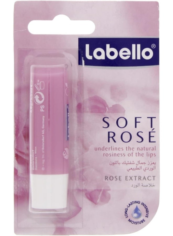 Labello Lip Care Soft Rose 4.8g