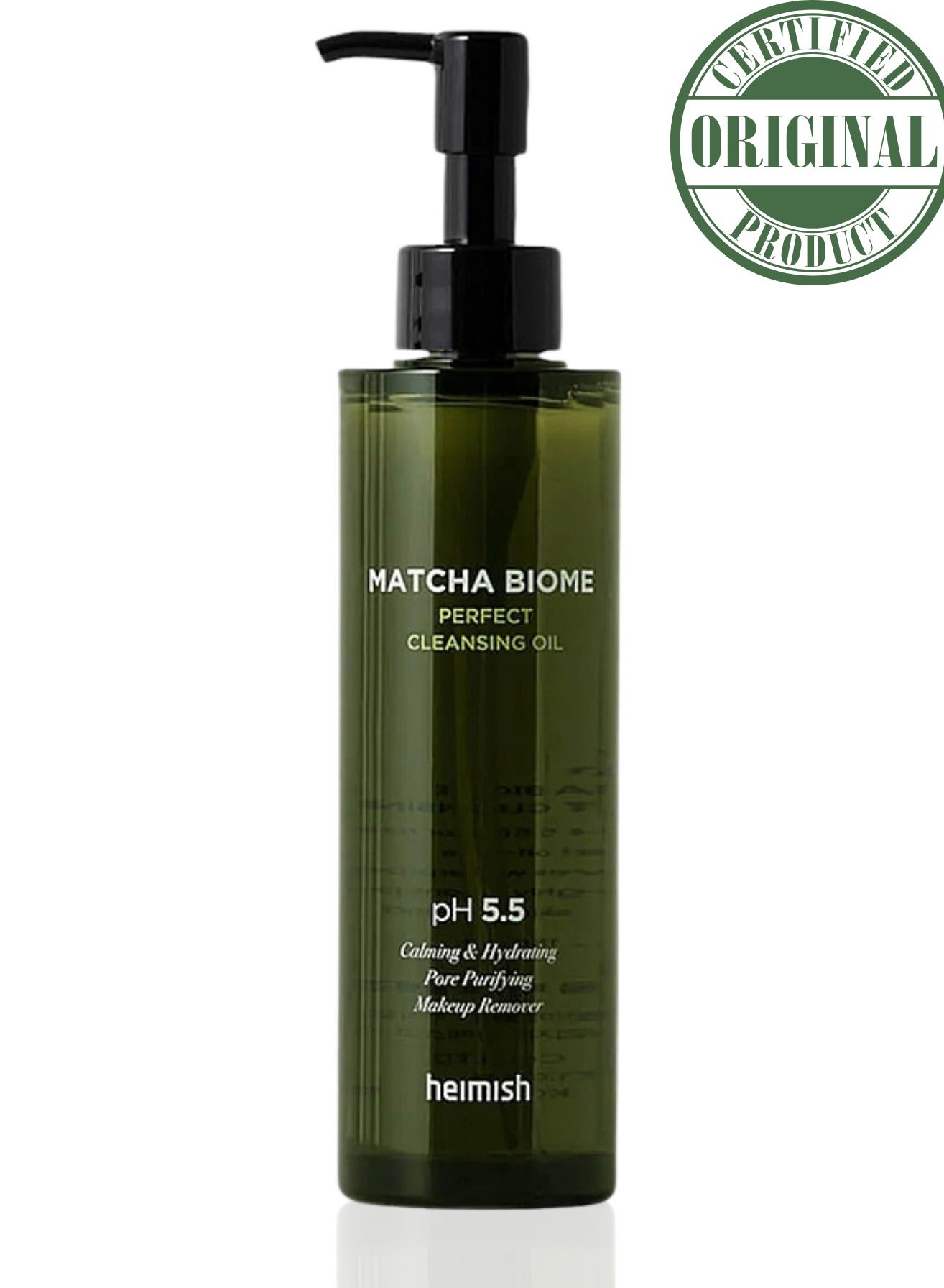 HEIMISH Matcha Biome Cleansing Oil for Deep Pore Purifying & Balanced, Clear Skin