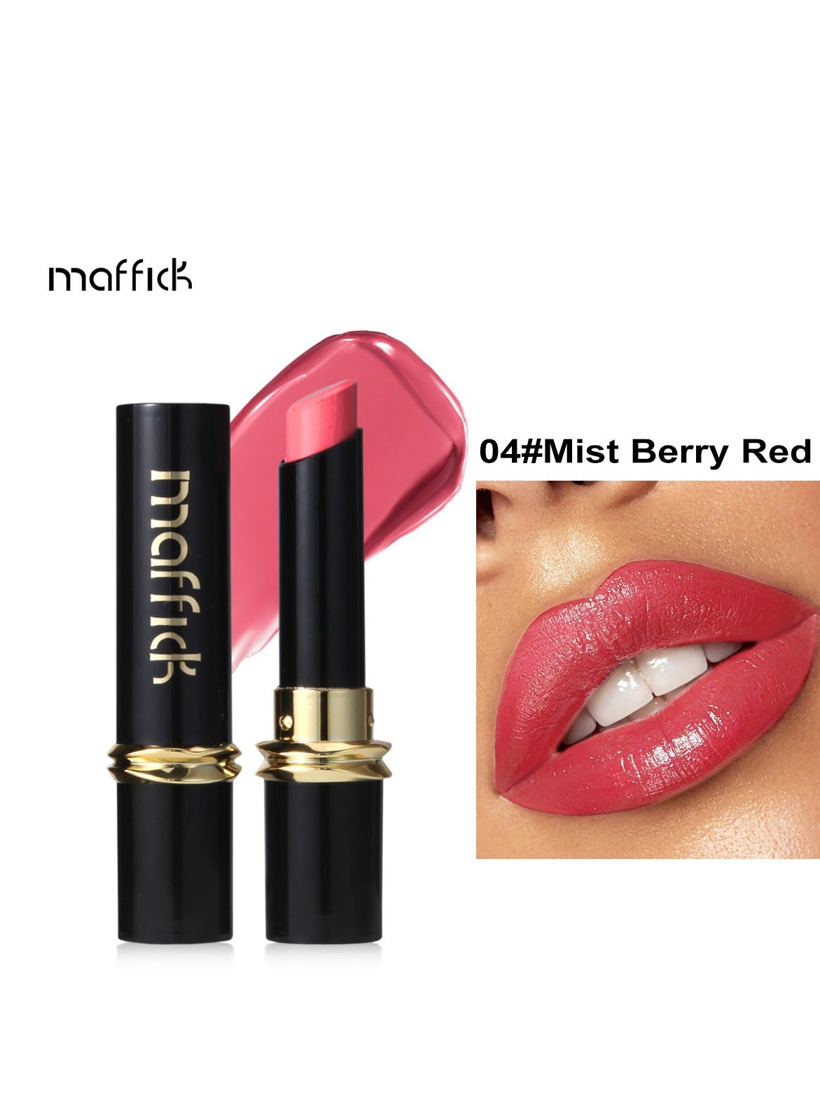 Maffick Lip Glaze Lipstick: Long-lasting, Non-sticking, Waterproof Lip Gloss