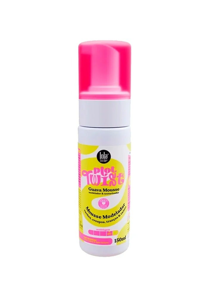 Plot Twist Guava Styling Mousse for Curly Hair 150 mL