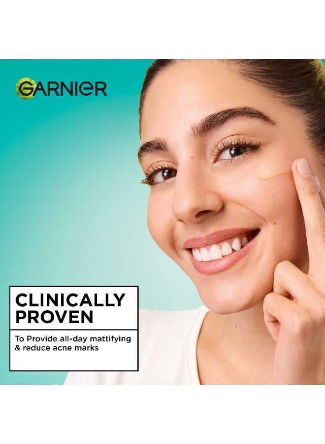 Garnier SkinActive, Fresh & Matte Moisturizer Cream, 5% [Niacinamide + Salicylic Acid + Centella Asiatica], For Dull, uneven, blemish-prone skin - image 8