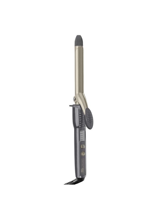 INFINITIPRO BY CONAIR Tourmaline 3/4-Inch Ceramic Curling Iron, ¾-inch barrel produces tight curls – for use on short to medium hair