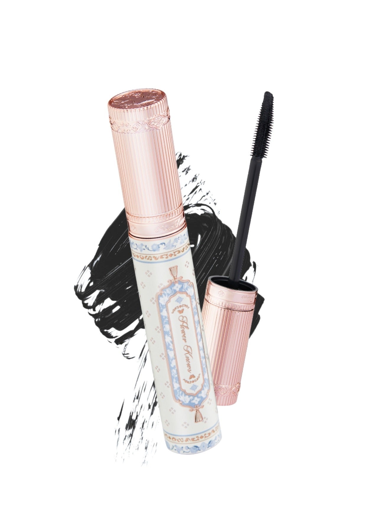 Butterfly Cloud Collar Mascara Waterproof Sweat-proof For Bold Vibrant Eyes-Ink Black