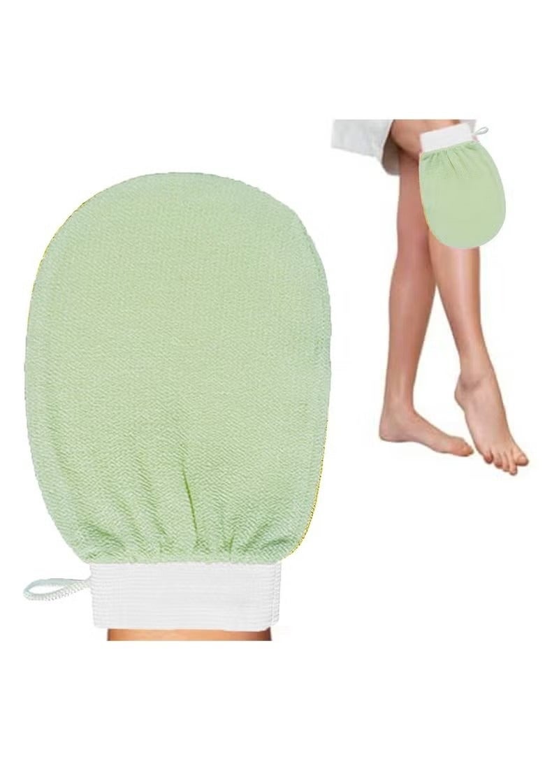ORiTi Exfoliating Moroccan Hammam Mitt Scrub Gloves Remove Dead Skin Bath Body Scrub Mitt for All Skin Types and Improve Circulation Shower Spa Dead Skin Cell Remover