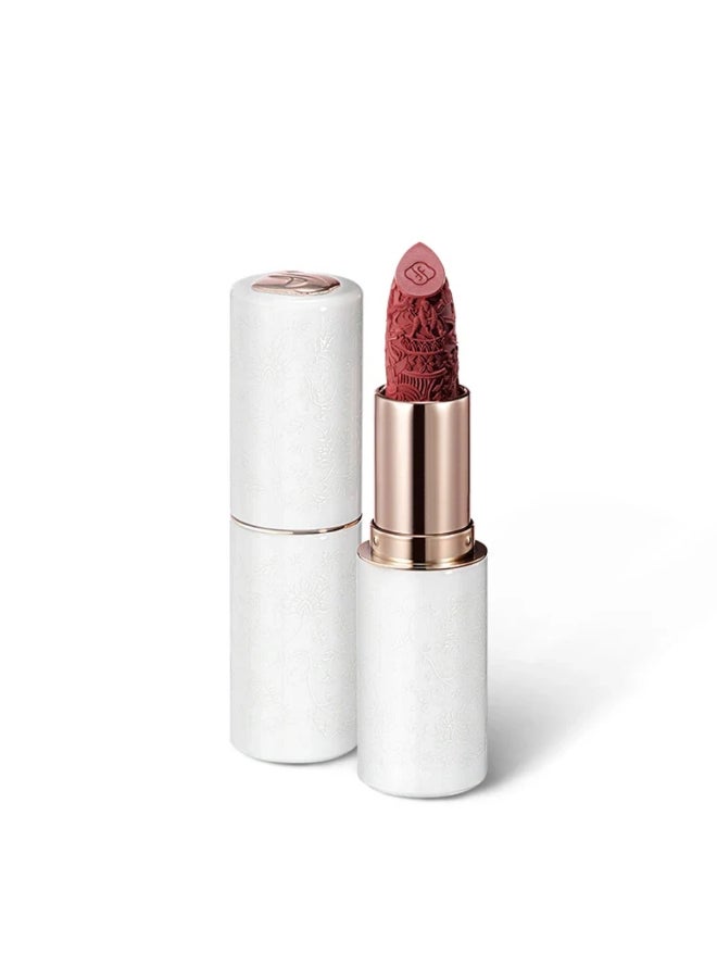 Blooming Rouge Porcelain Lipstick | M523 Plum Royale | 3.5 grams - image 3