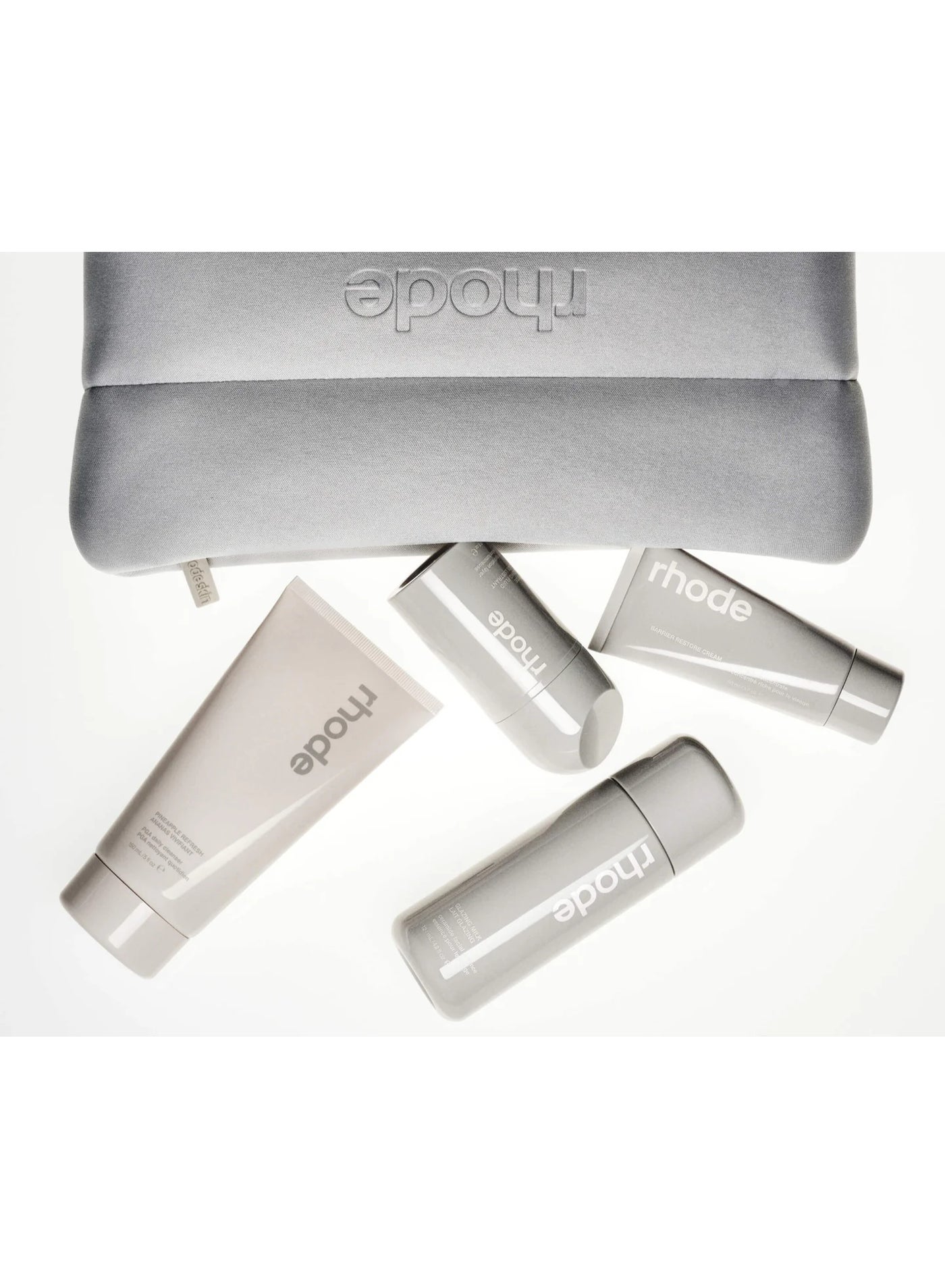 Four Daily Skin Essentials (Pineapple Refresh, Glazing Milk, Peptide Glazing Fluid, Barrier Restore Cream)