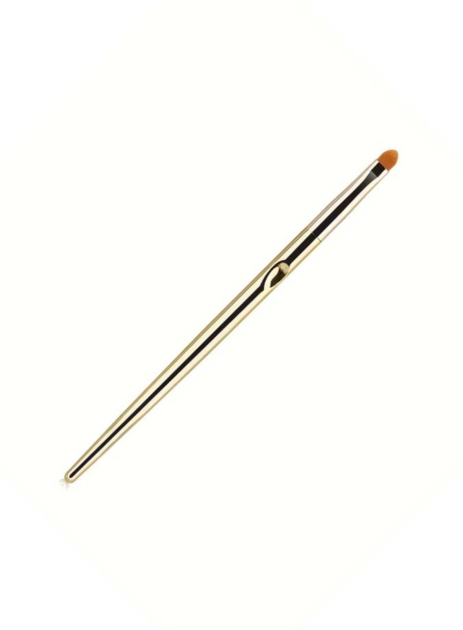 1Pc Portable Lip & Concealer Brush - Precision Makeup Tool for Detailed Application, Battery-Free