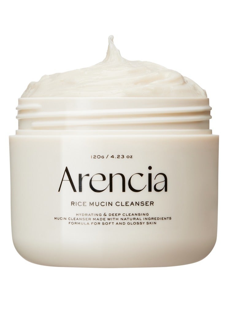 Rice Mucin Cleanser, Hydrating & Deep Cleansing 120g