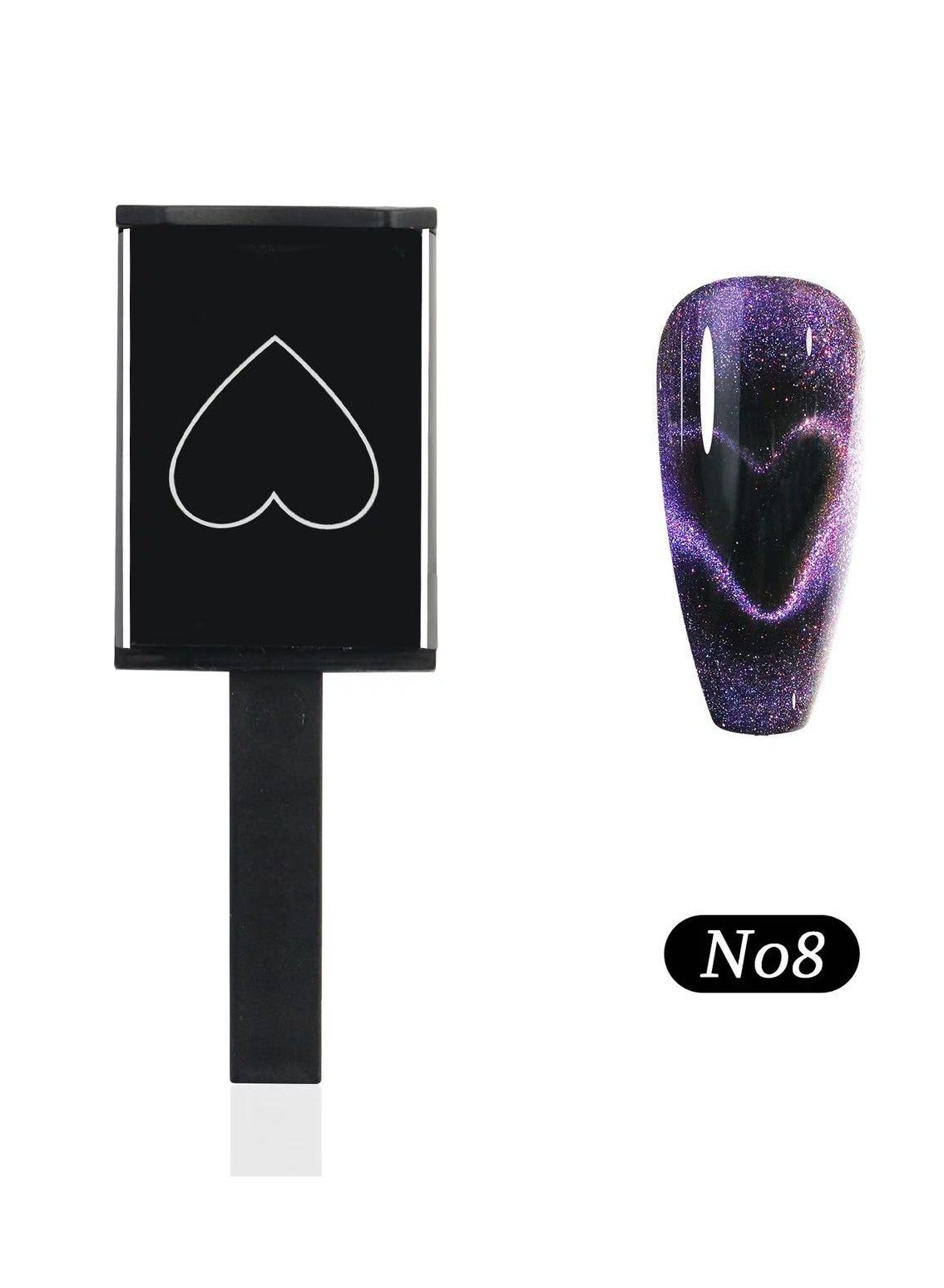 Nail Art Tools Cat Eye Magnetic Rod Powerful Heart-Shaped Magnet Suitable for Gel Polishing Beauty Manicure Decoration Supplies
