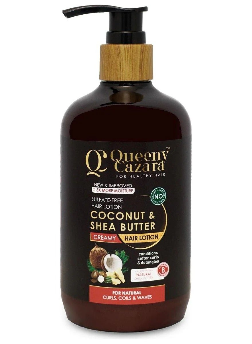 Queeny Cazara Creamy Hair Lotion - 350 ml