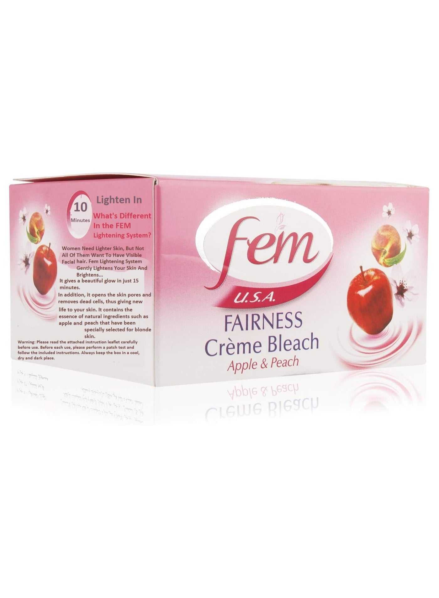 Fairness Bleach Cream With Apple And Peach 50 Gm