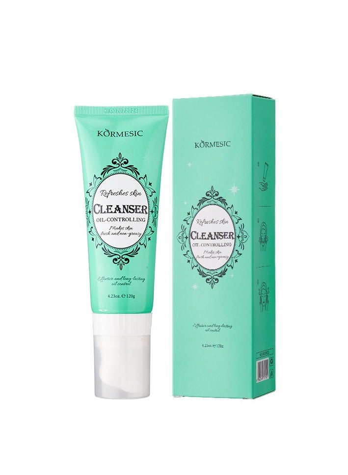 Oil-Control Cleanser - 120g Refreshing Face Wash