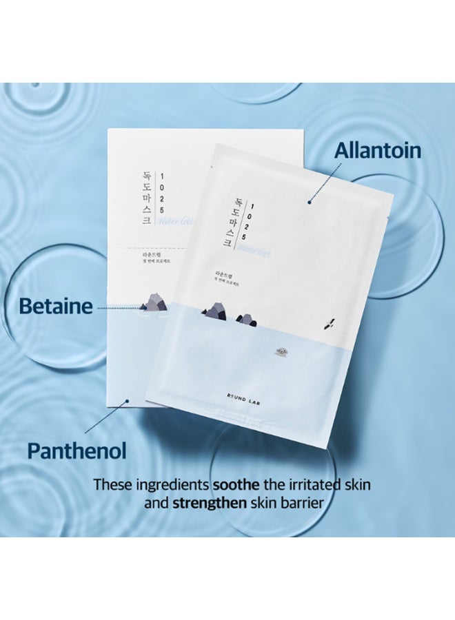 1025 Dokdo Hydrating Water Gel Mask | Soothing & Moisturizing Gel Mask With Deep Sea Water for Sensitive Skin - 30ml - image 2
